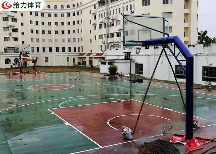 地埋式篮球架