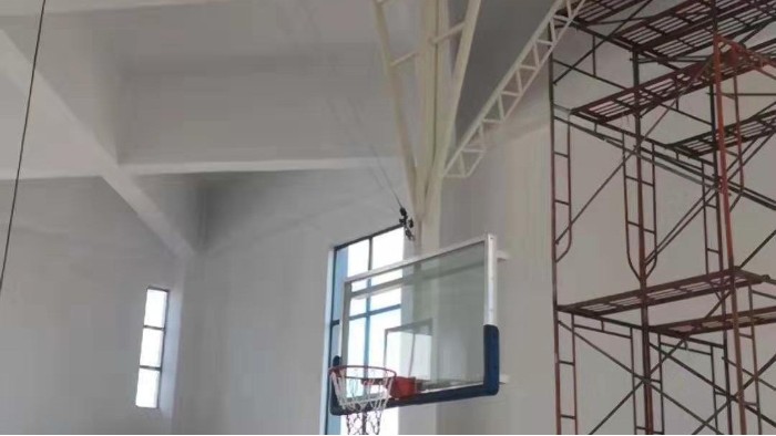 电动悬空篮球架
